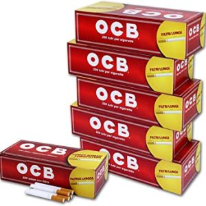 5 cajas de tubos OCB fitlro largo 200